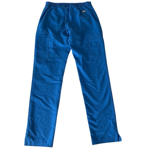 Figs Scrub Set BLUE Pants XS Top S Multiple Pockets - Picture 5 of 6